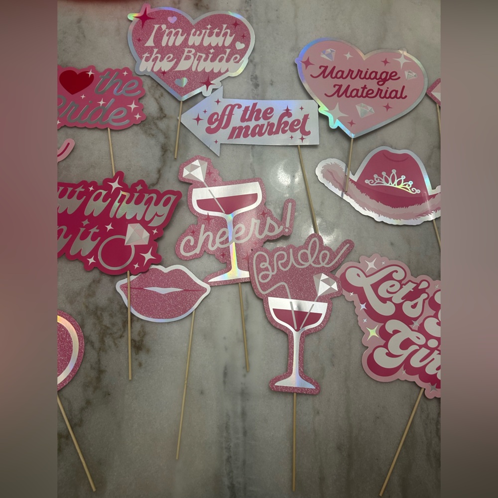 Bachelorette Photo Props